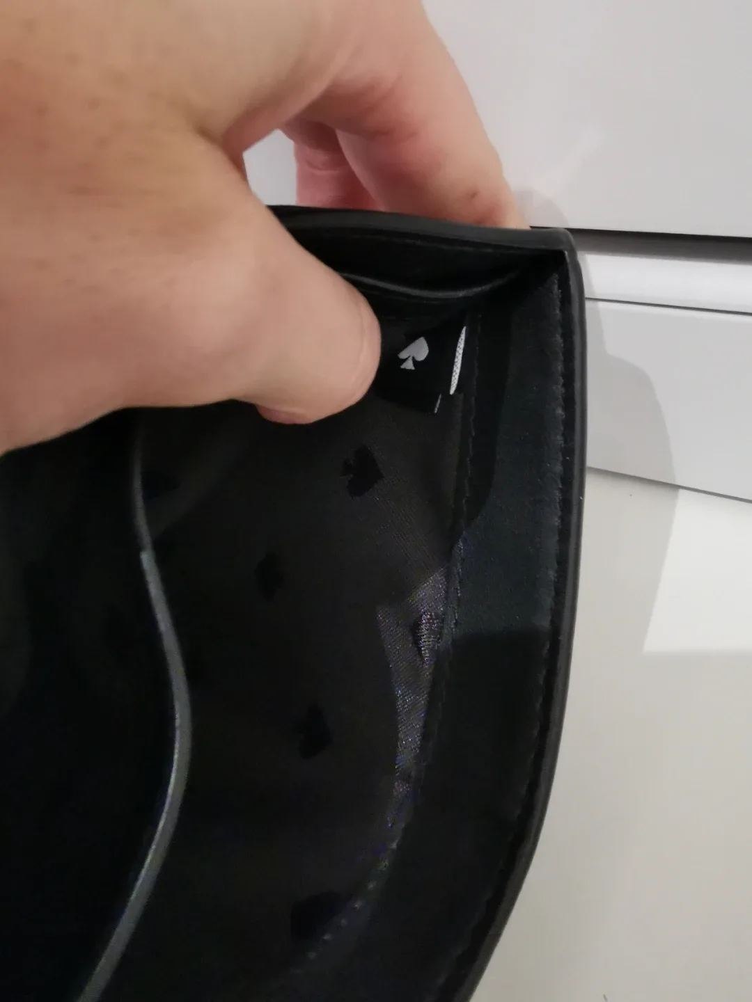 Kate Spade Black Leather Wallet image indicator(10)