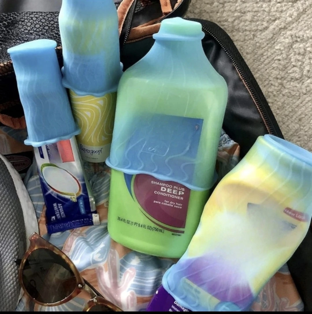 LeakLocks® Toiletry Skins™ Elastic Sleeve for Leak Proofing - photo 4