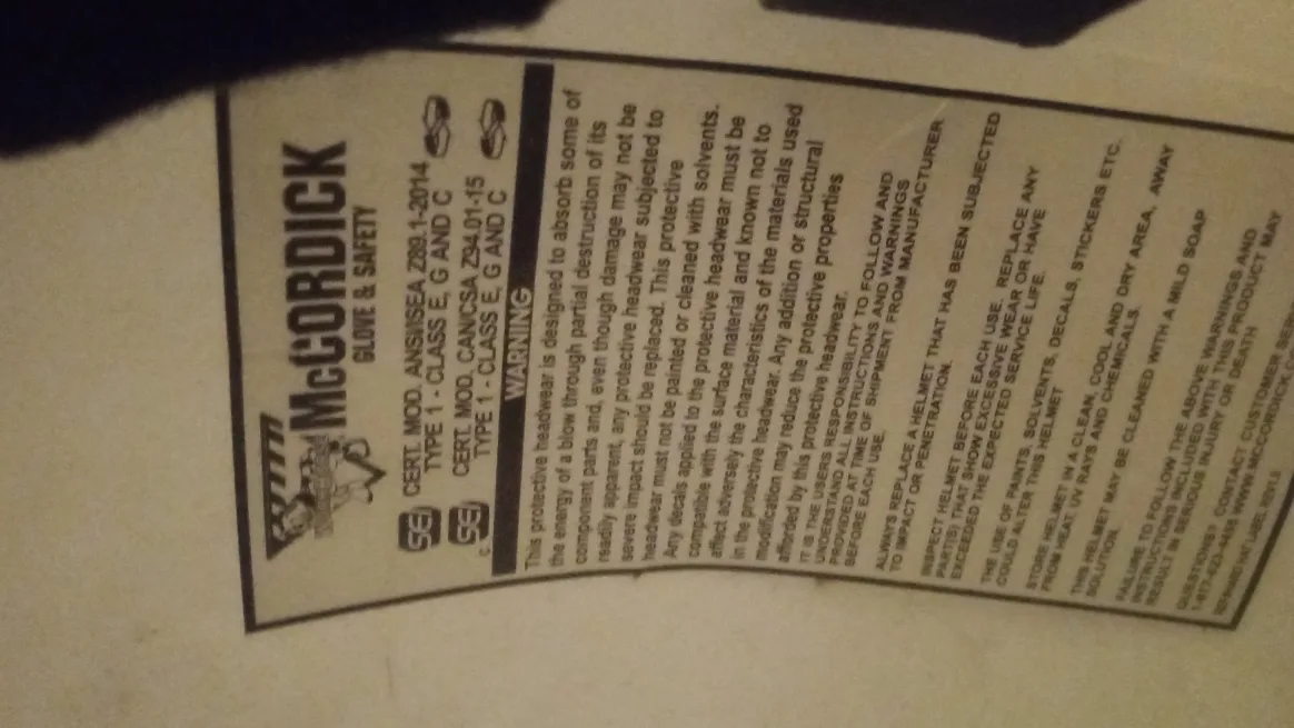 McCordick White Hard Hat image indicator(4)