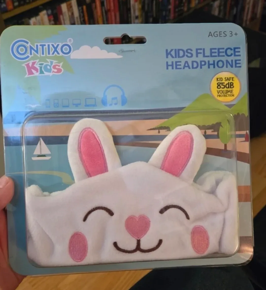 New Contixo Kids Fleece Bunny Headphones thumbnail