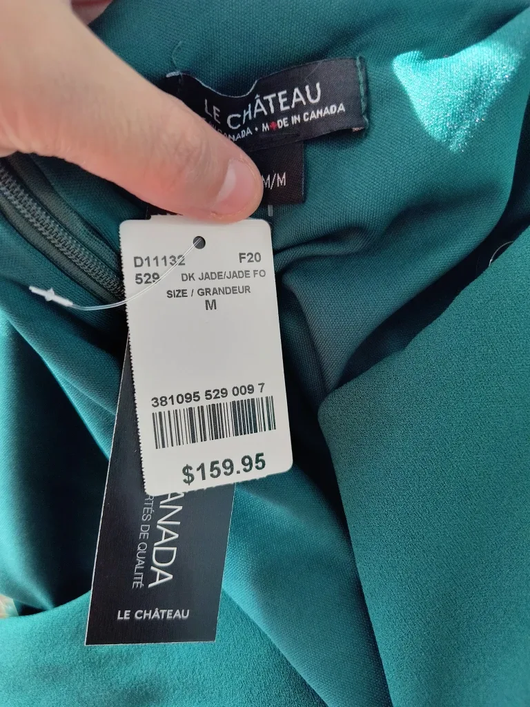 Le Chateau DK Jade Dress - Size M image indicator(2)