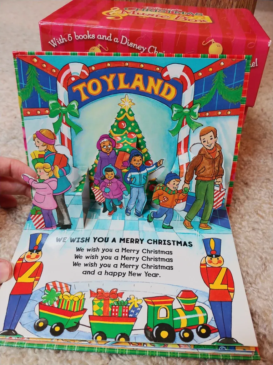 Disney Christmas Book Box with 6 Books + Pop Up Book image indicator(6)