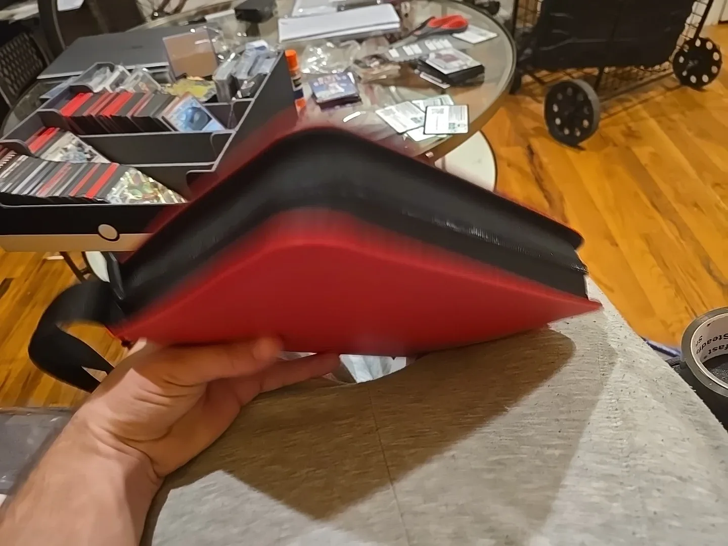 Red Pokemon Card Binder 400 cards. image indicator(3)