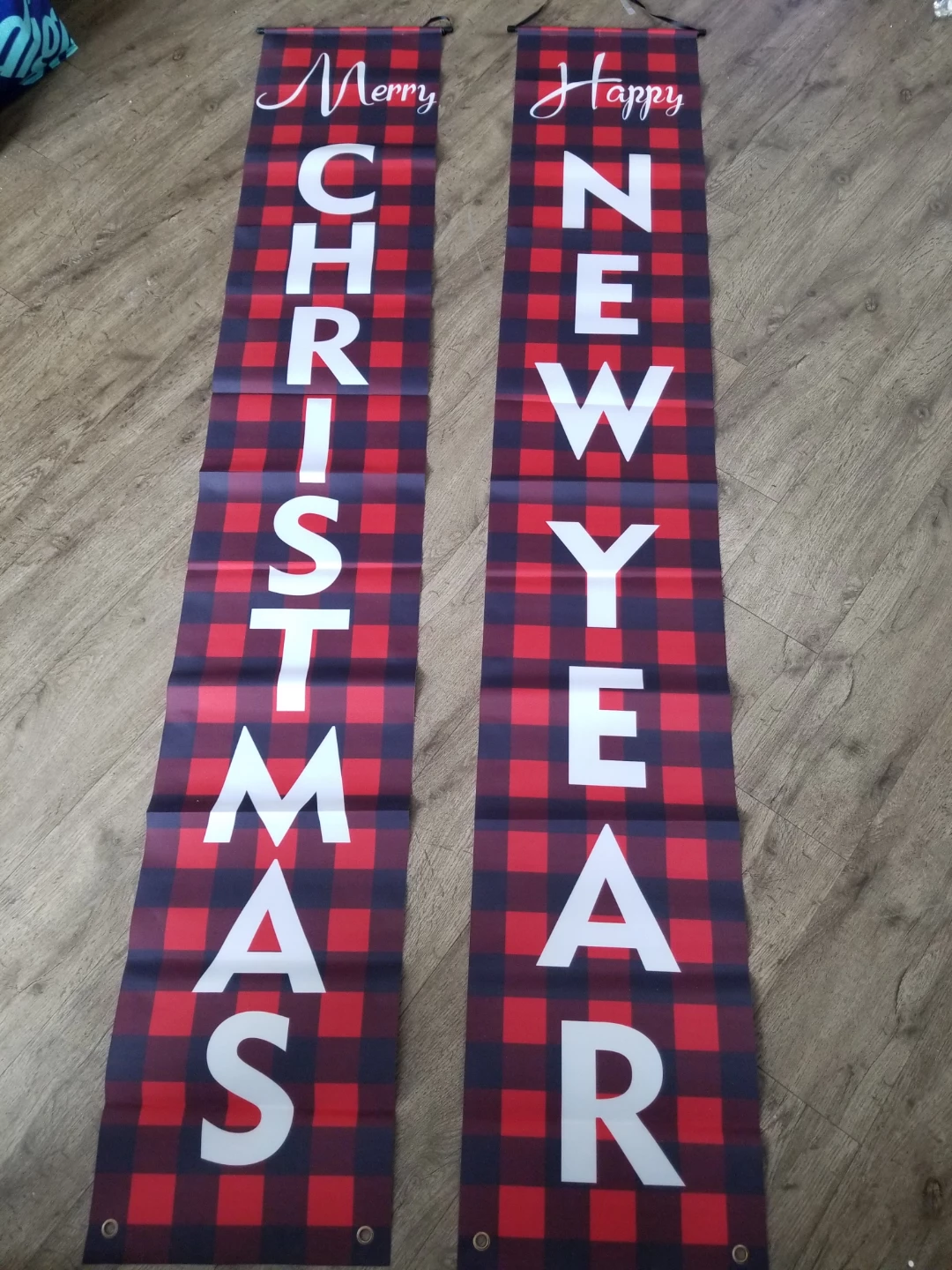 Merry Christmas & Happy New Year Banners