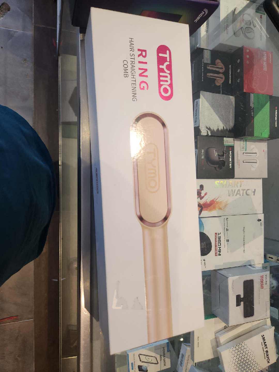 TYMO Ring Hair Straightening Comb - New in Box