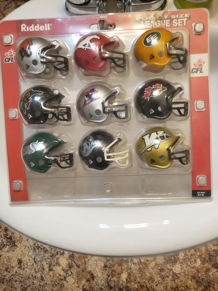Riddell CFL Pocket Size League Set - New - photo 2