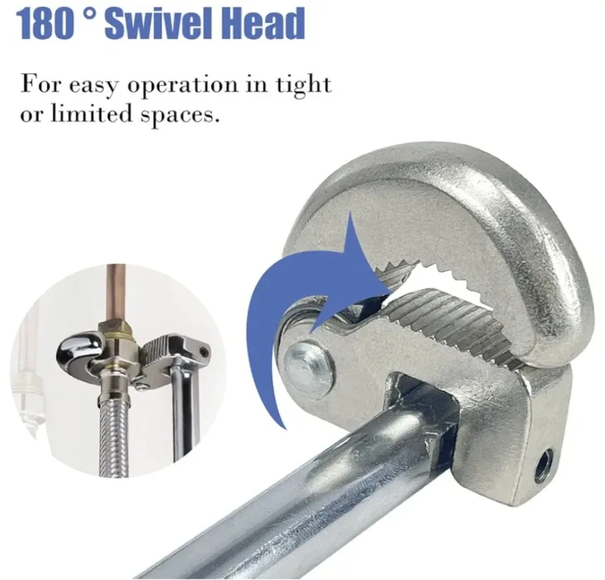 🛠Basin Wrench Spring Loaded🛠 image indicator(6)