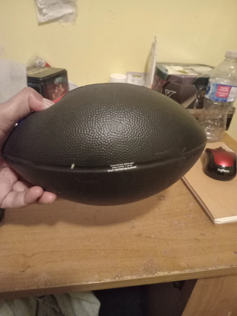 Whiskey Red and Black Fireball Football - photo 3