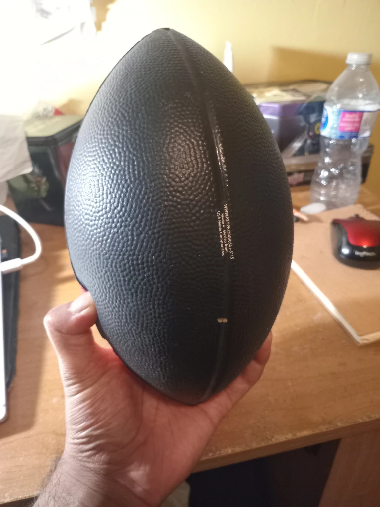 Whiskey Red and Black Fireball Football - photo 5