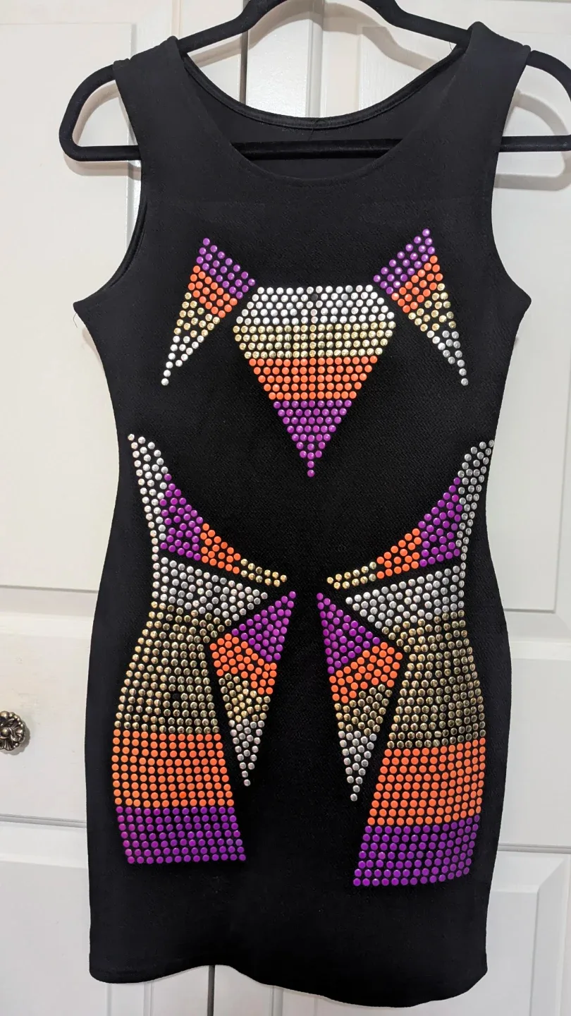 Black Sleeveless Dress image indicator(2)