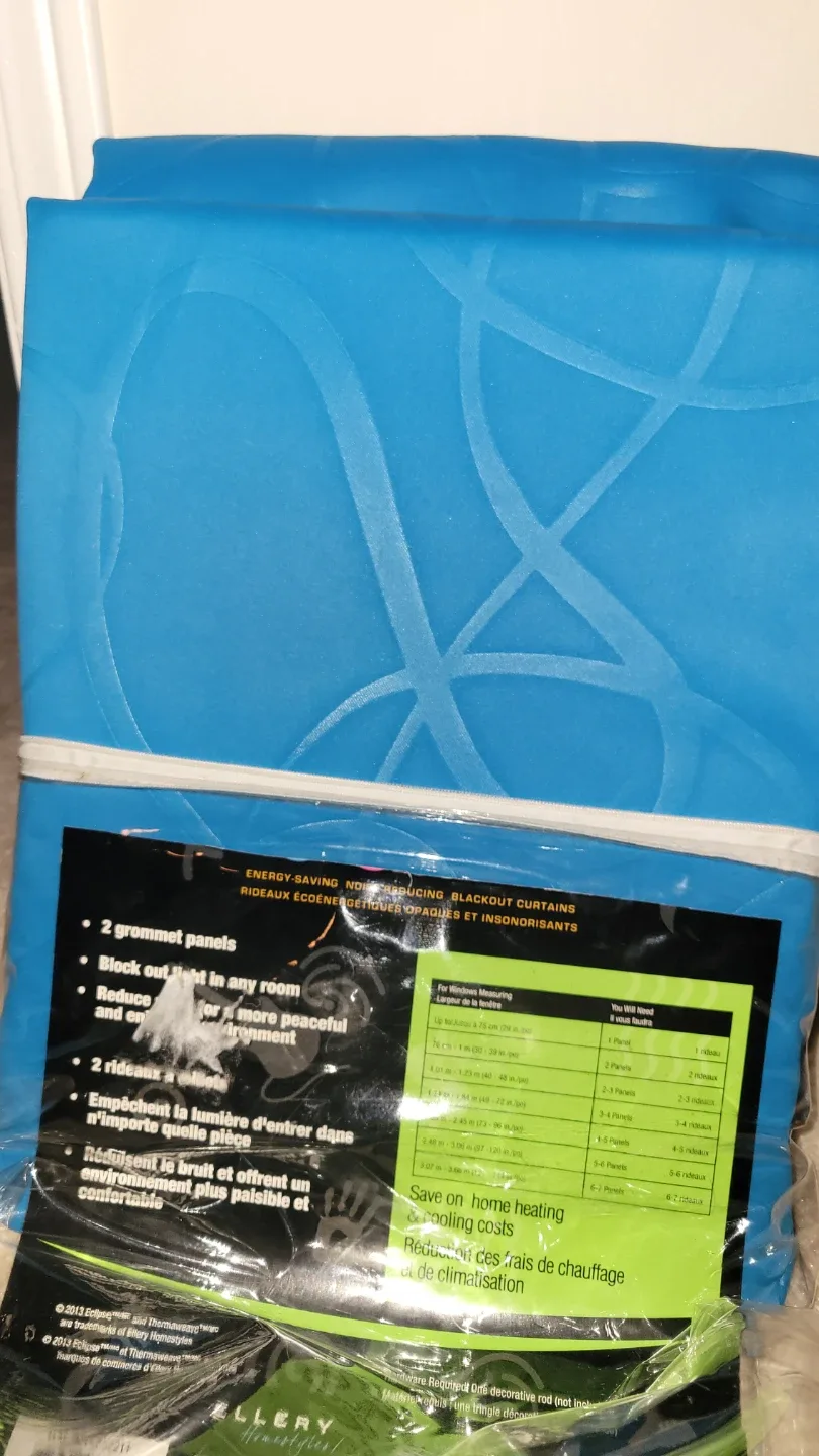 Thermaweave Blackout Curtains - 2 Grommet Panels image indicator(2)