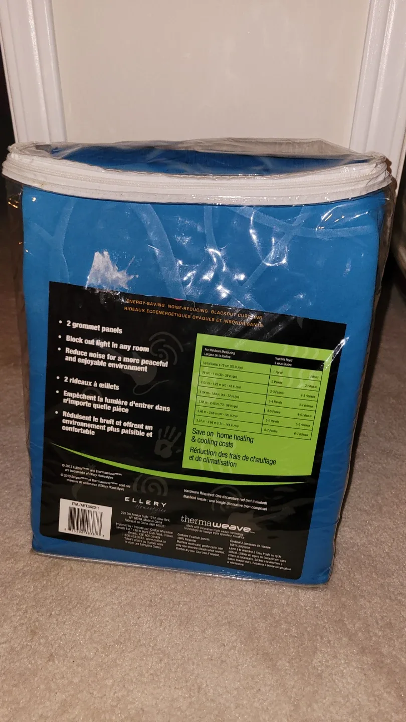 Thermaweave Blackout Curtains - 2 Grommet Panels image indicator(3)