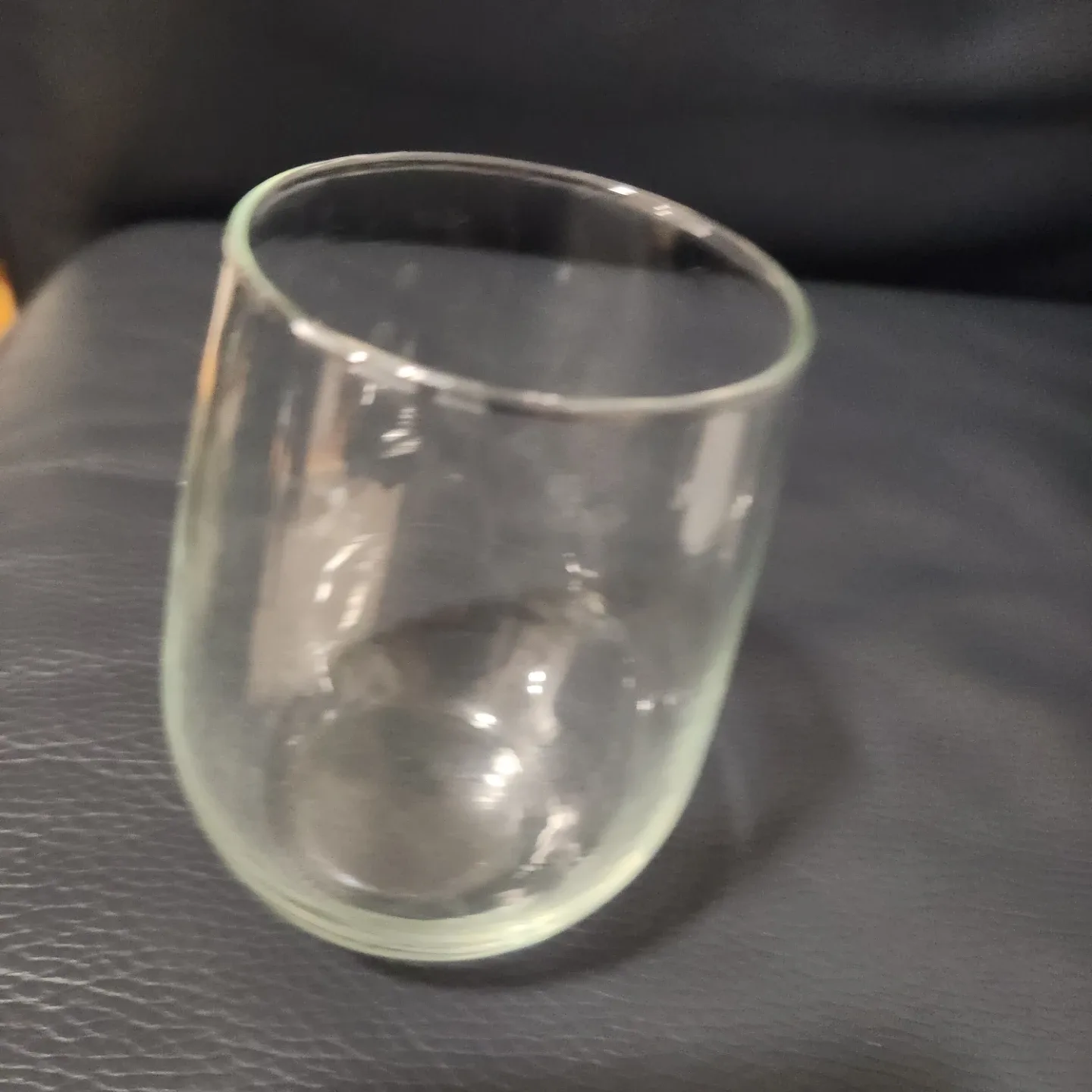 Clear Glass Vase or wine glass