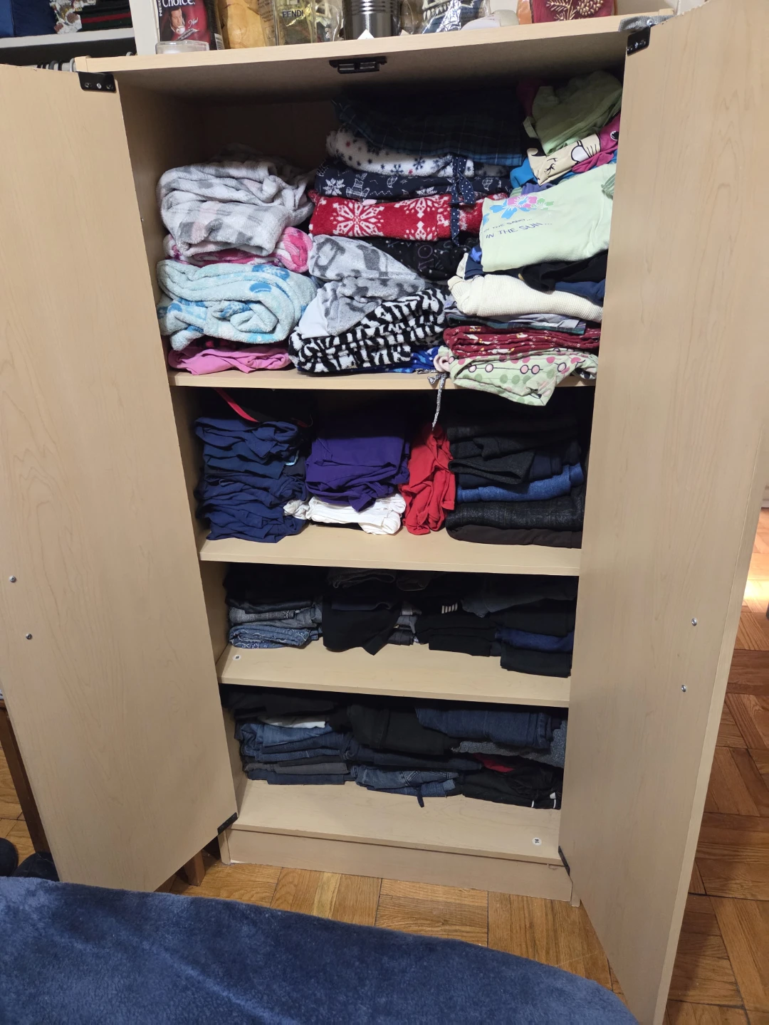 Wardrobe Cabinet with Shelves