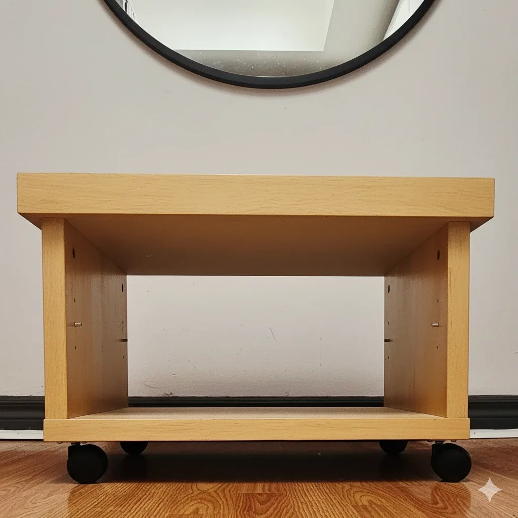 IKEA OPPLI TV Bench with Wheels ✨️