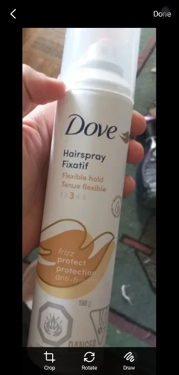 Dove Hairspray Fixatif Flexible Hold