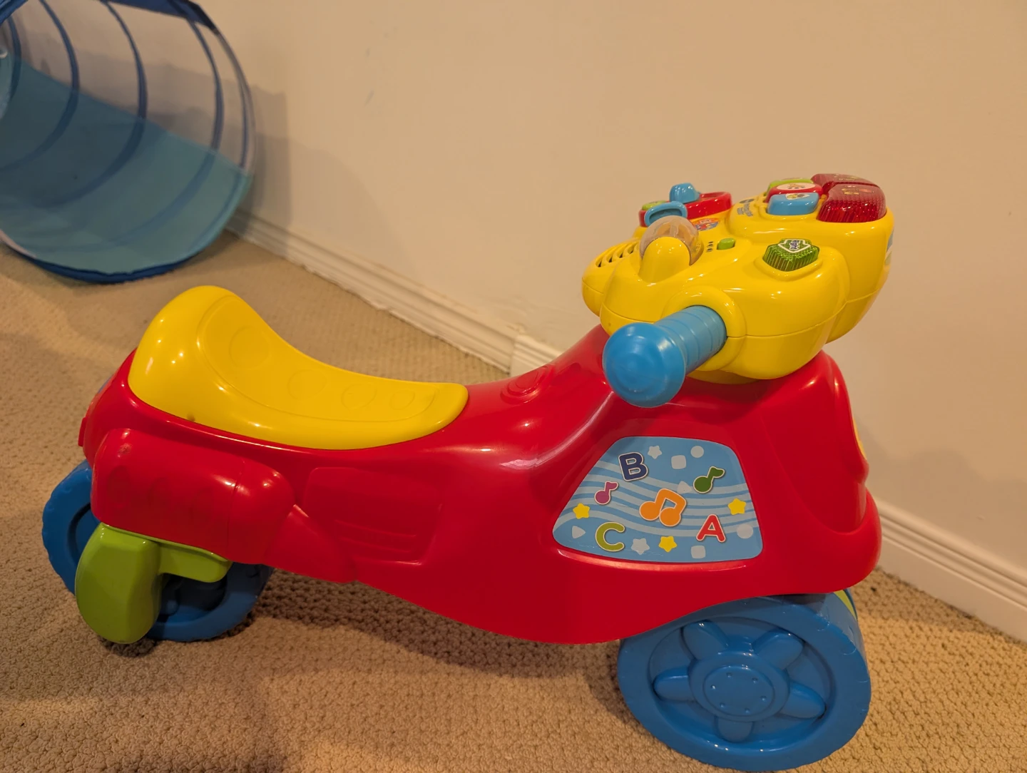VTech Ride-On Motorcycle Toy
