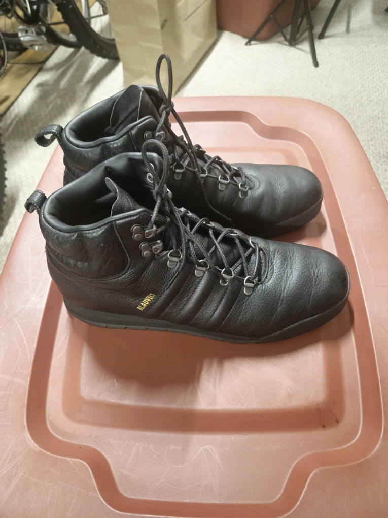 Adidas Blauvelt Black Leather Boots - photo 2