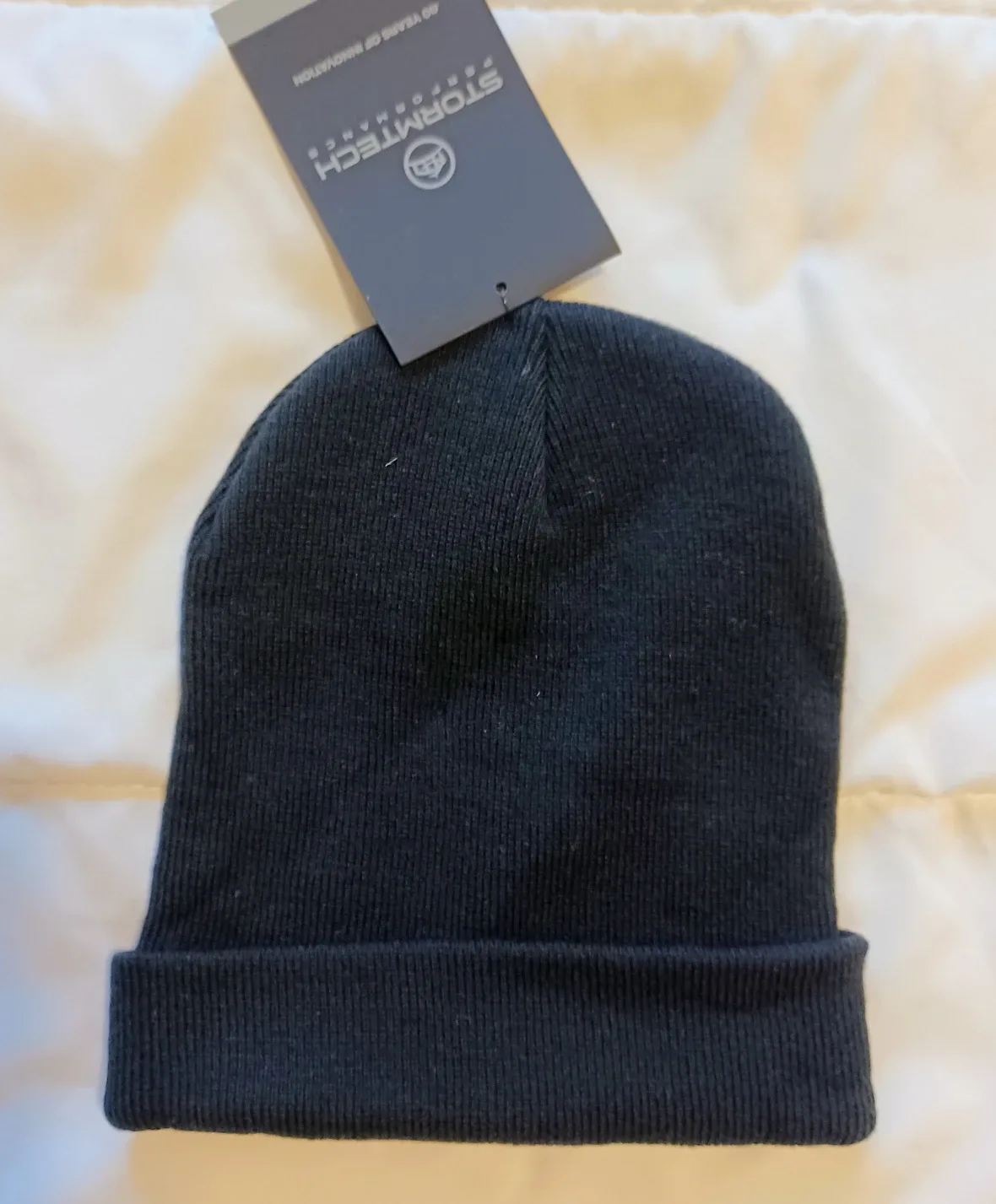 Stormtech black knit beanie