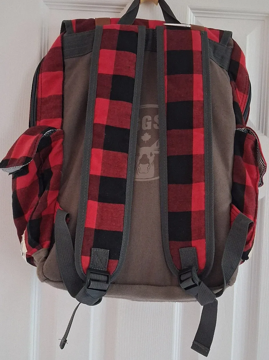 Toronto EST. 1834 Plaid Backpack image indicator(2)