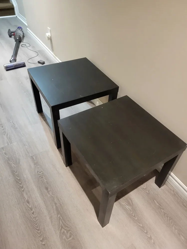 IKEA LACK Black Side Tables image indicator(2)