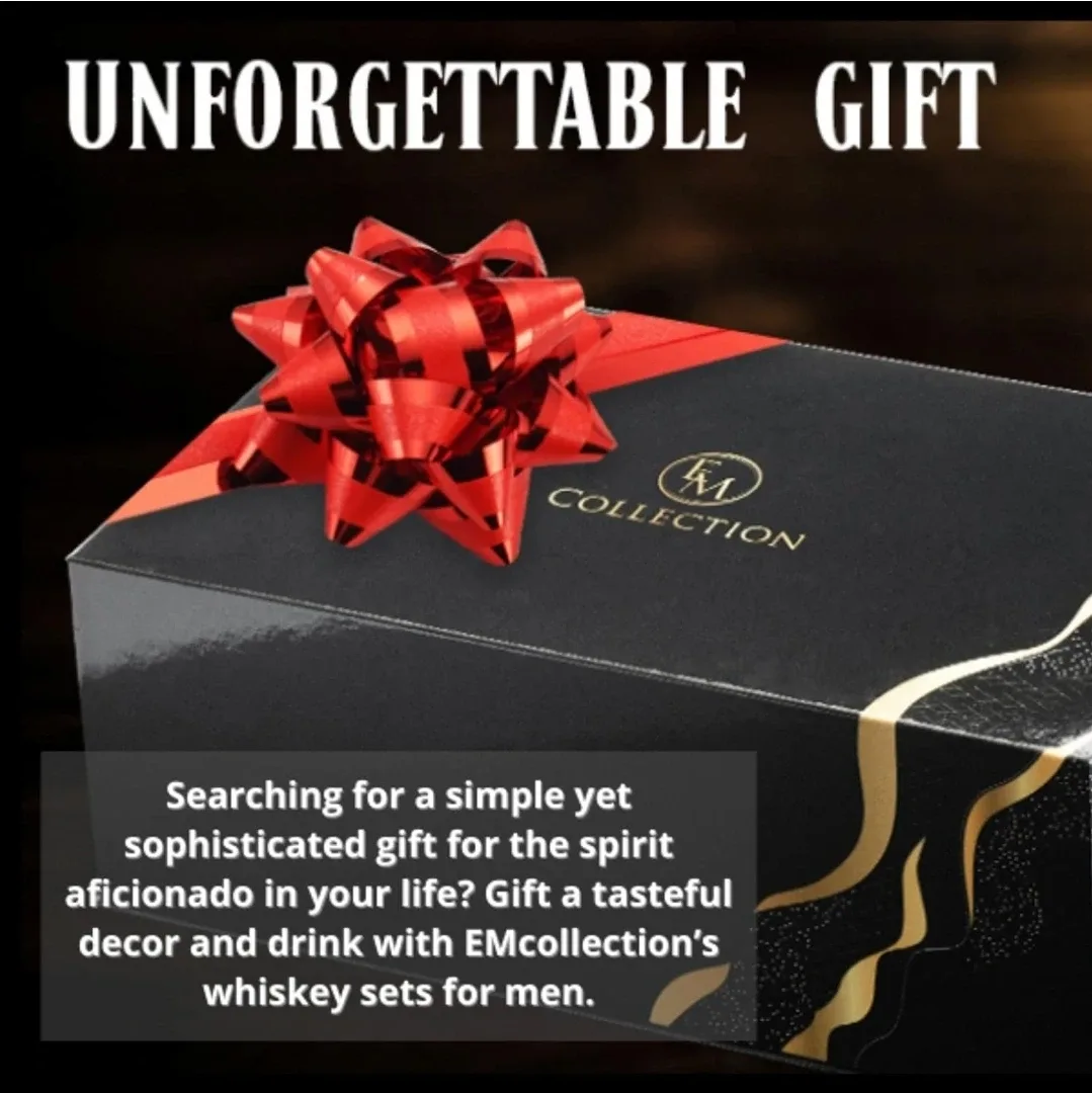 EM Collection Whiskey Glasses Set, New in Box image indicator(4)