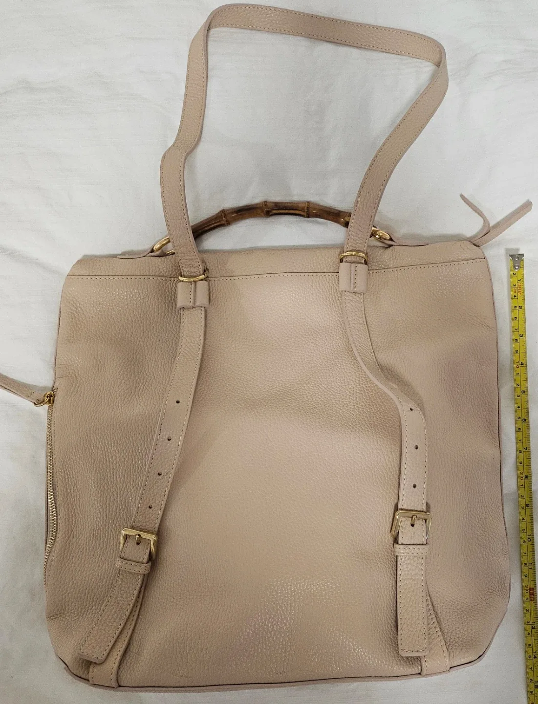 Mark And Graham Elisabetta Pebbled Leather Backpack image indicator(2)