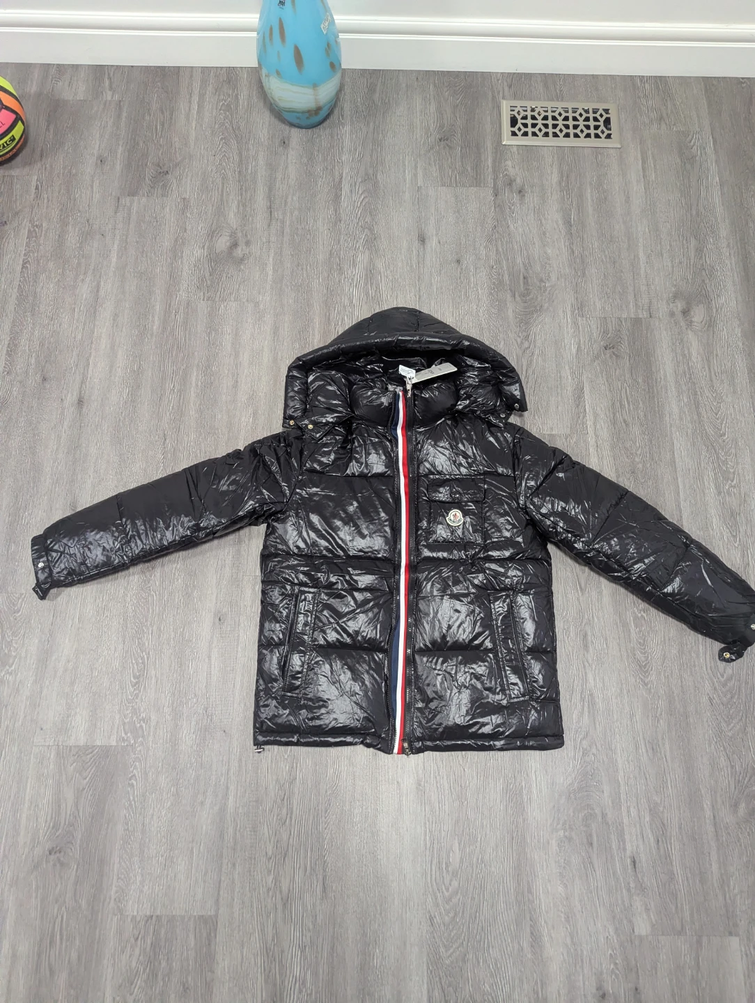Moncler Black Puffer Jacket
