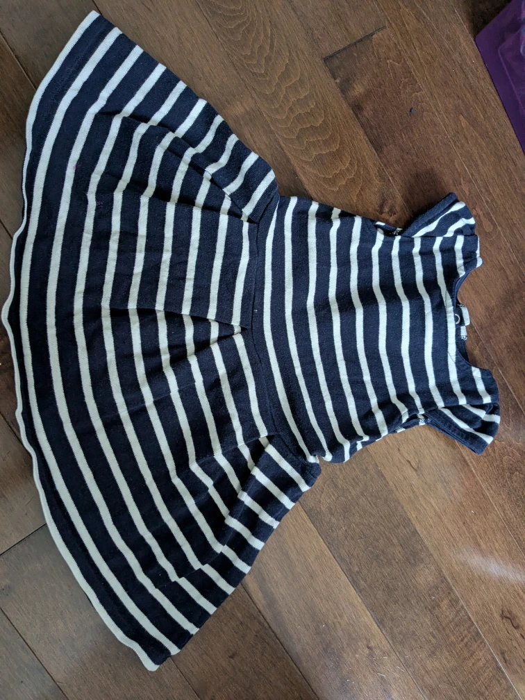 Petit Bateau Striped Dress - 3ans/94cm