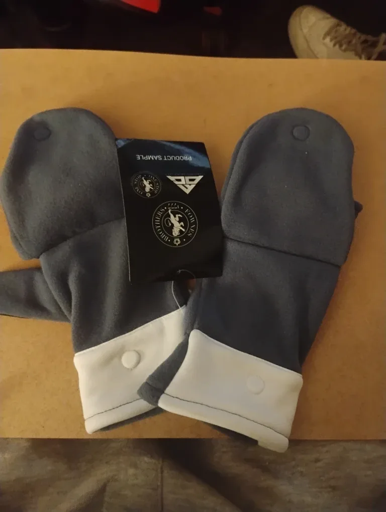 TGT Blue Polartect Fleece Flip Mitten S/M