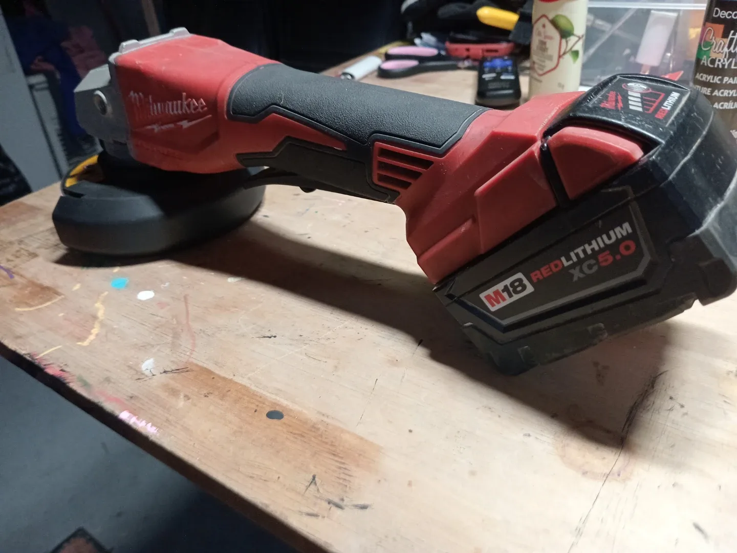 Milwaukee M18 REDLITHIUM XC5.0 Angle Grinder image indicator(3)