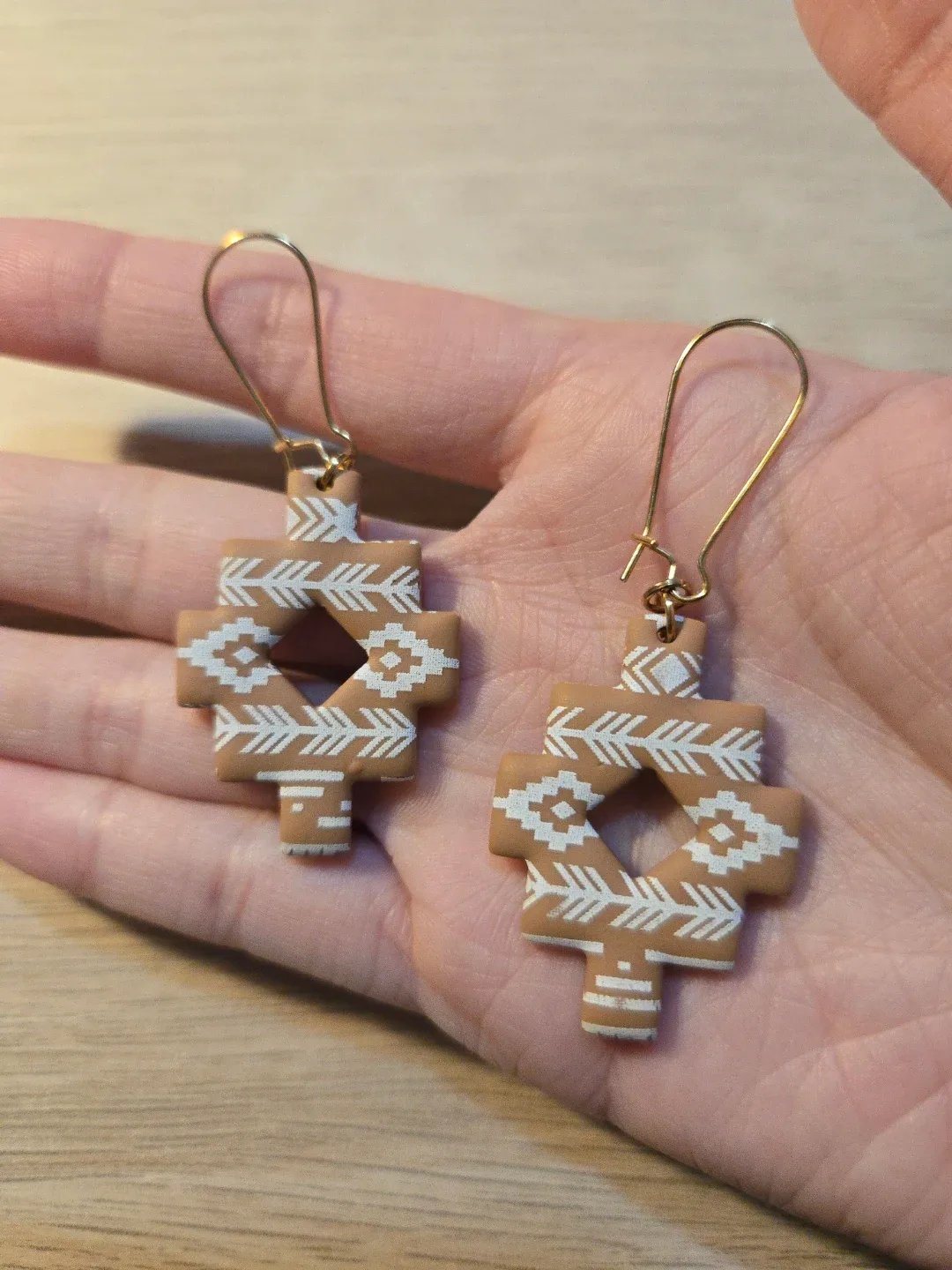 Handmade Polymer Clay Earrings, Clearance