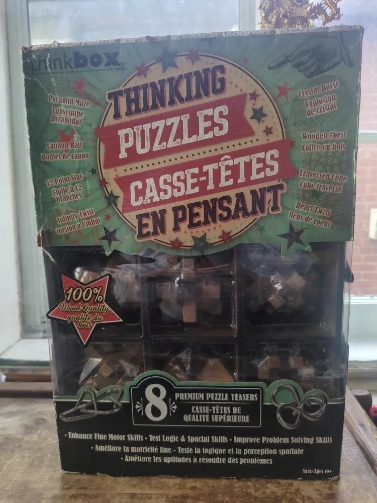 Thinkbox Thinking Puzzles 8-in-1 Set
