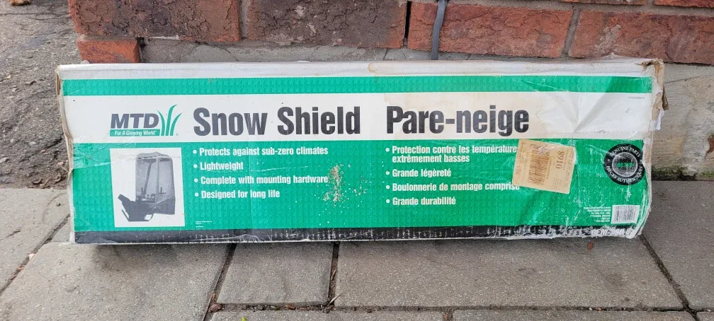 Snowblower with upgrades and cab image indicator(7)