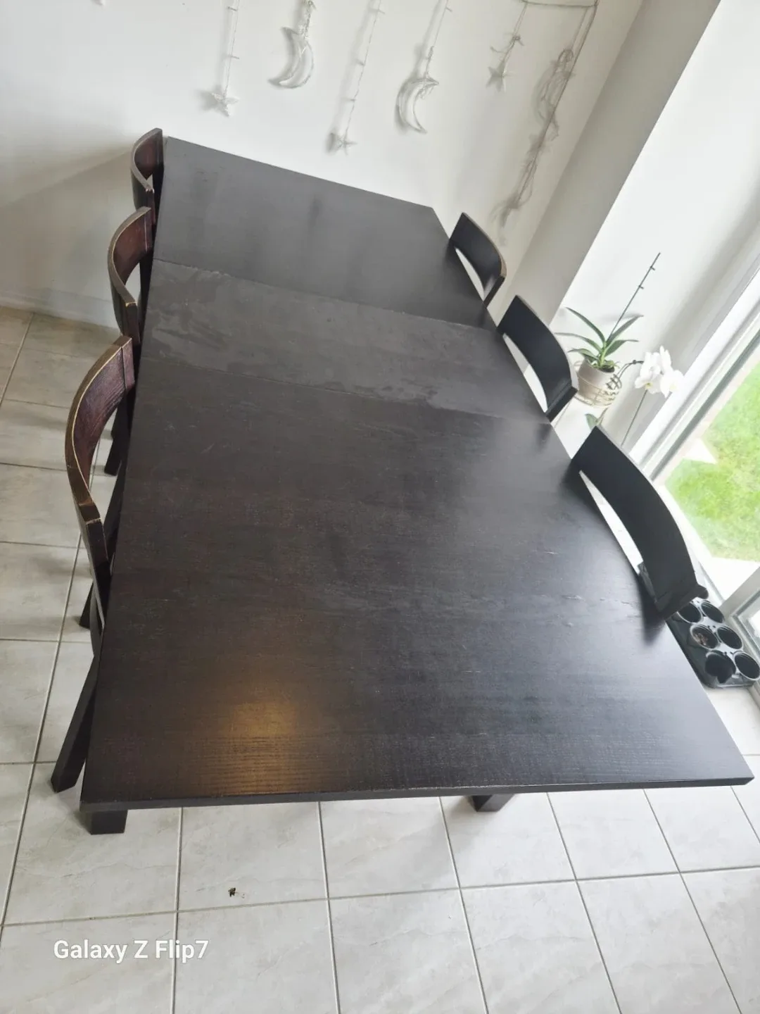Dining Table (can be a 4,6 or 8 seater) - Dark Wood image indicator(4)