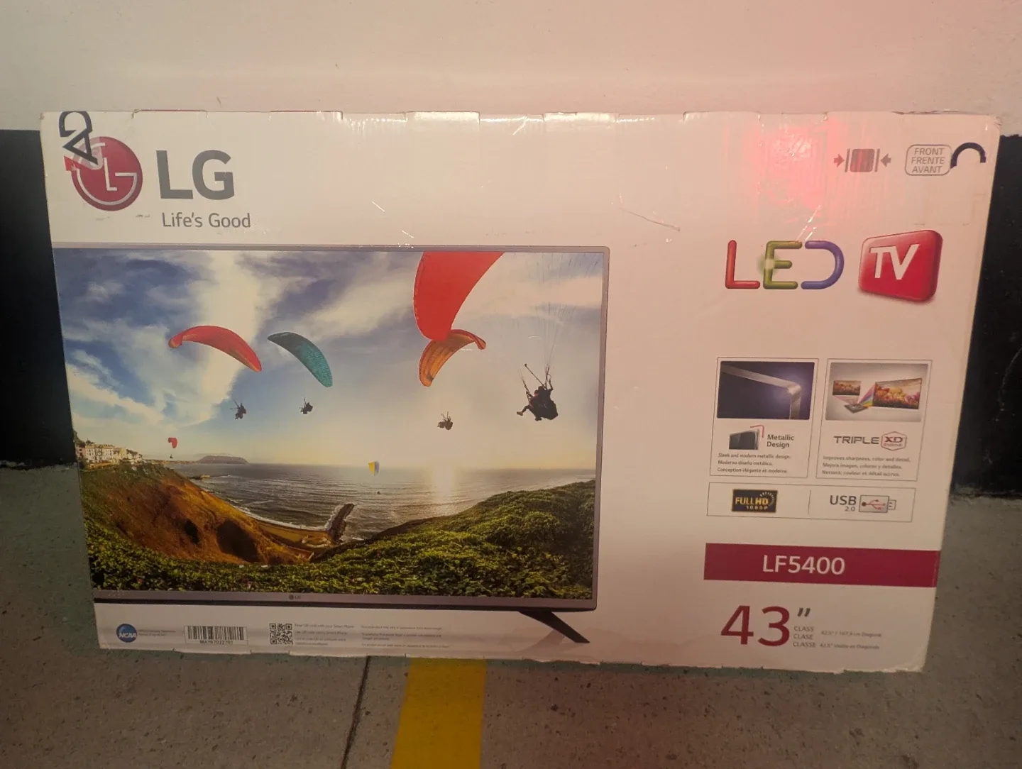 LG 43LF5400 43" LED TV - Boxed