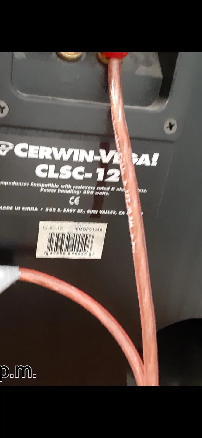 2 Cerwin Vega & 2 Nuance Speakers image indicator(4)