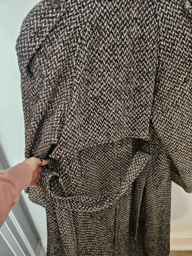 Heritage Vintage Wool Blend  Trench Coat image indicator(9)