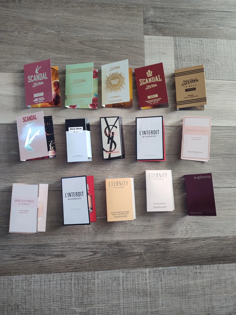 BN Perfume Sample Lot 12pcs YSL/Lancome/GA+ - photo 2