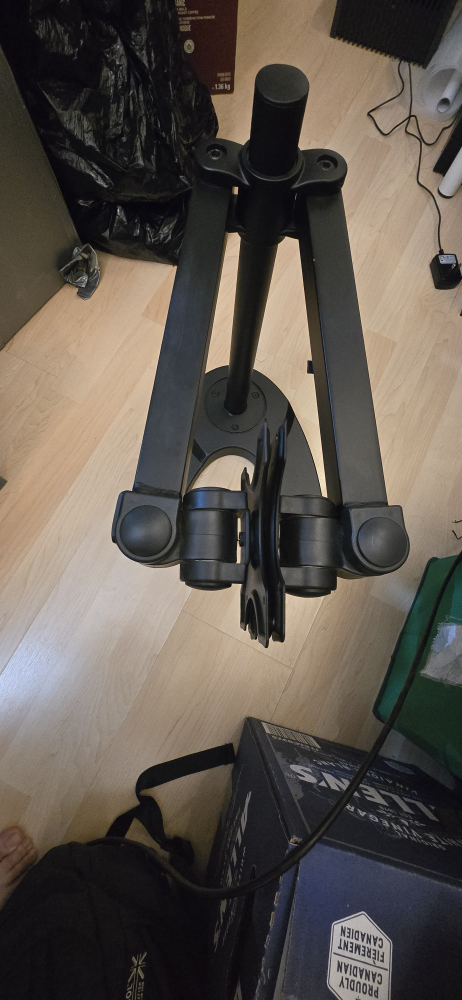 Black Monitor Arm Stand - photo 3