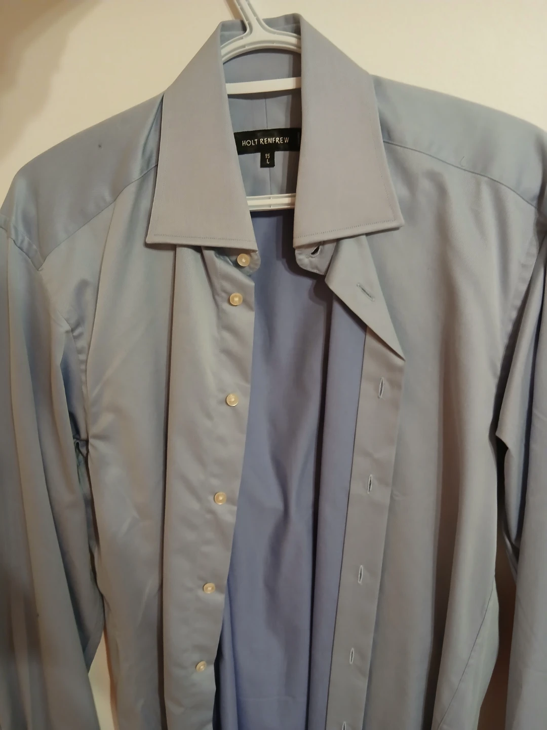Holt Renfrew Men's Dress Shirt - Size 15 L