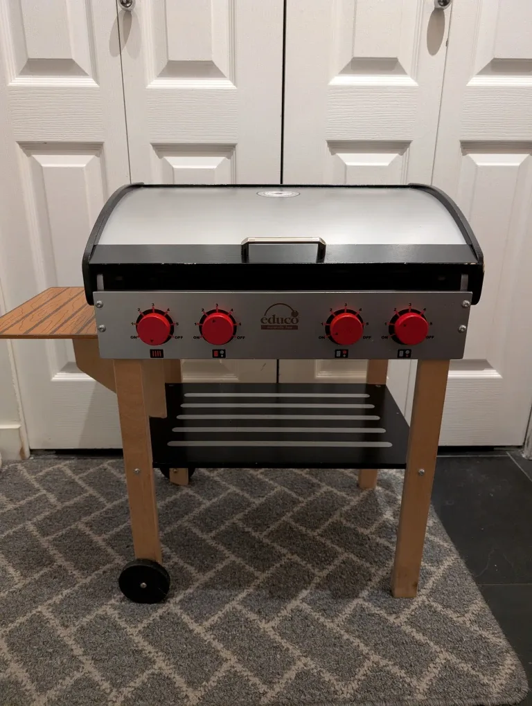 Kids Wooden Play BBQ