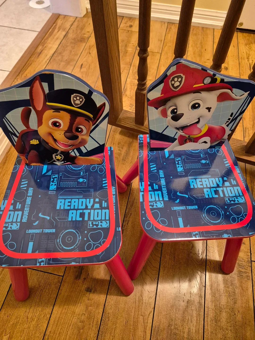 Paw Patrol Kids Chairs - Set of 2