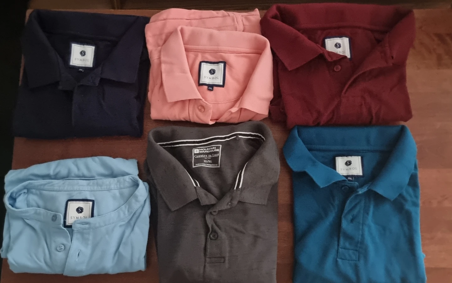 Men's T-Shirts & Polos - Mixed Brands, XL/XXL