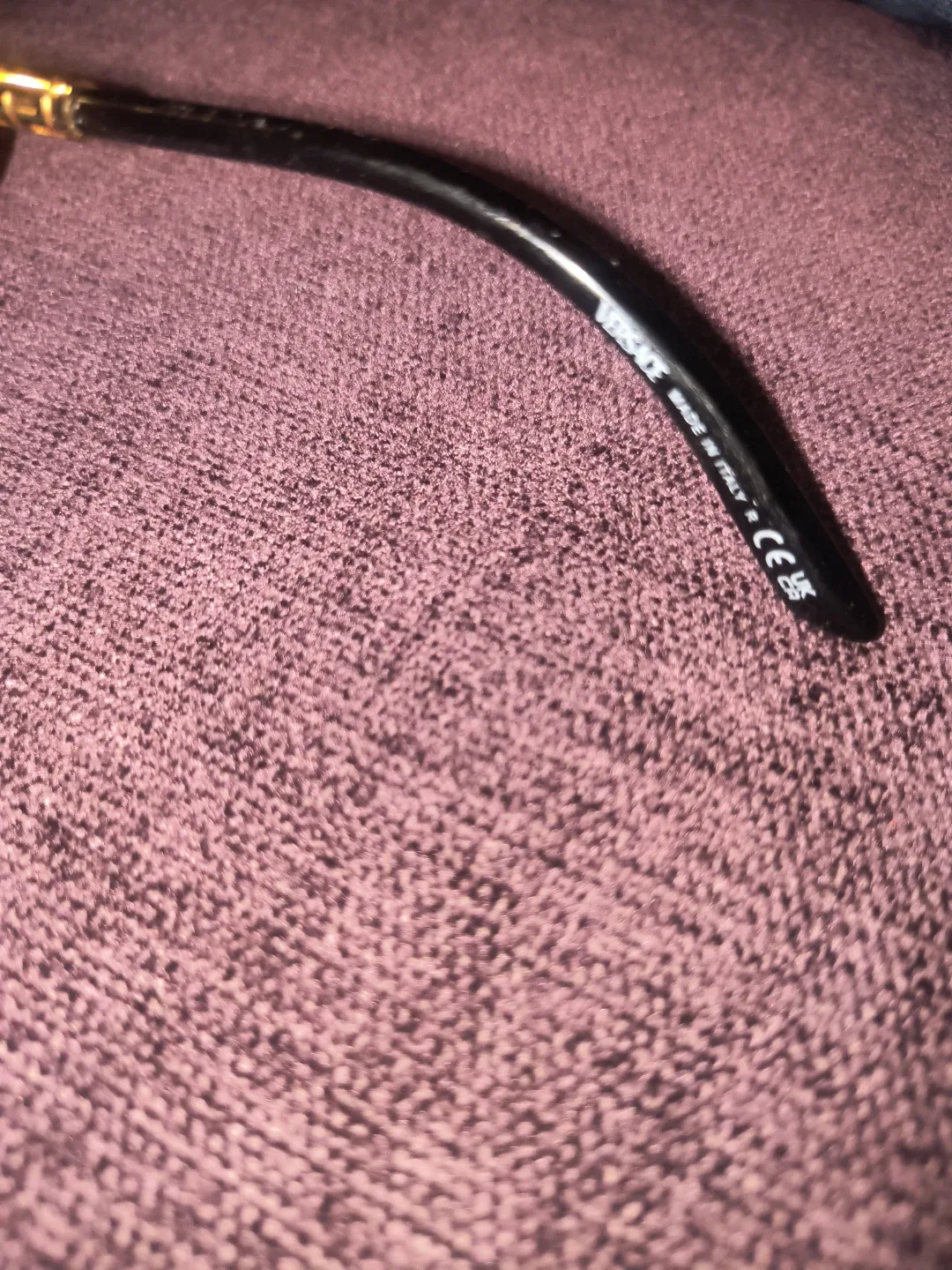 Versace VE1295 1002 Shiny Gold Aviator Eyeglasses image indicator(7)