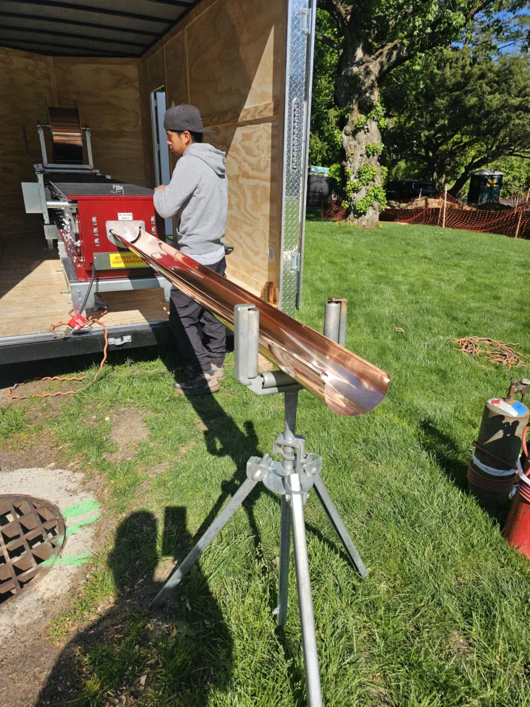 Copper Gutter & Downspout System image indicator(2)