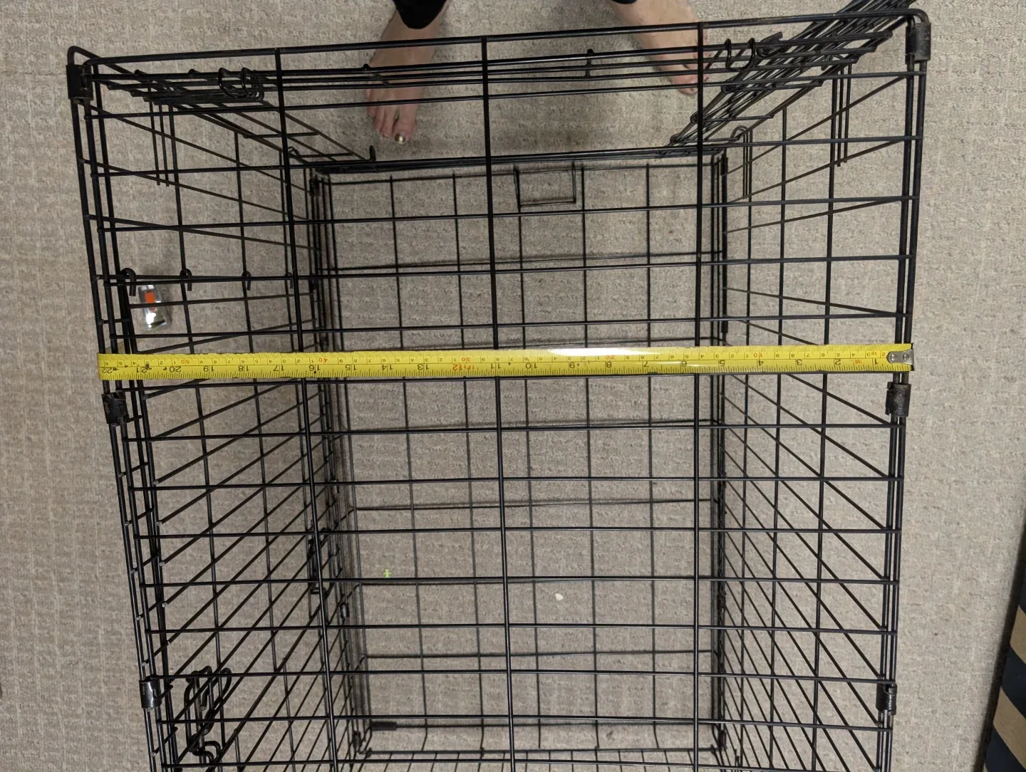 Black Dog Crate - 36" x 23" x 25" image indicator(5)