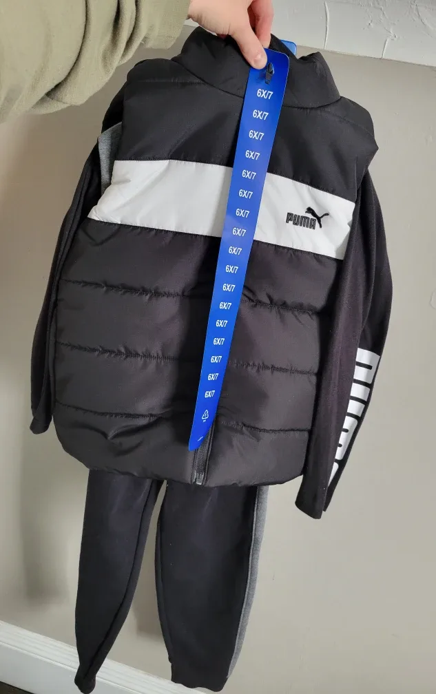 Puma Kids 3-Piece Set - Size 6X/7