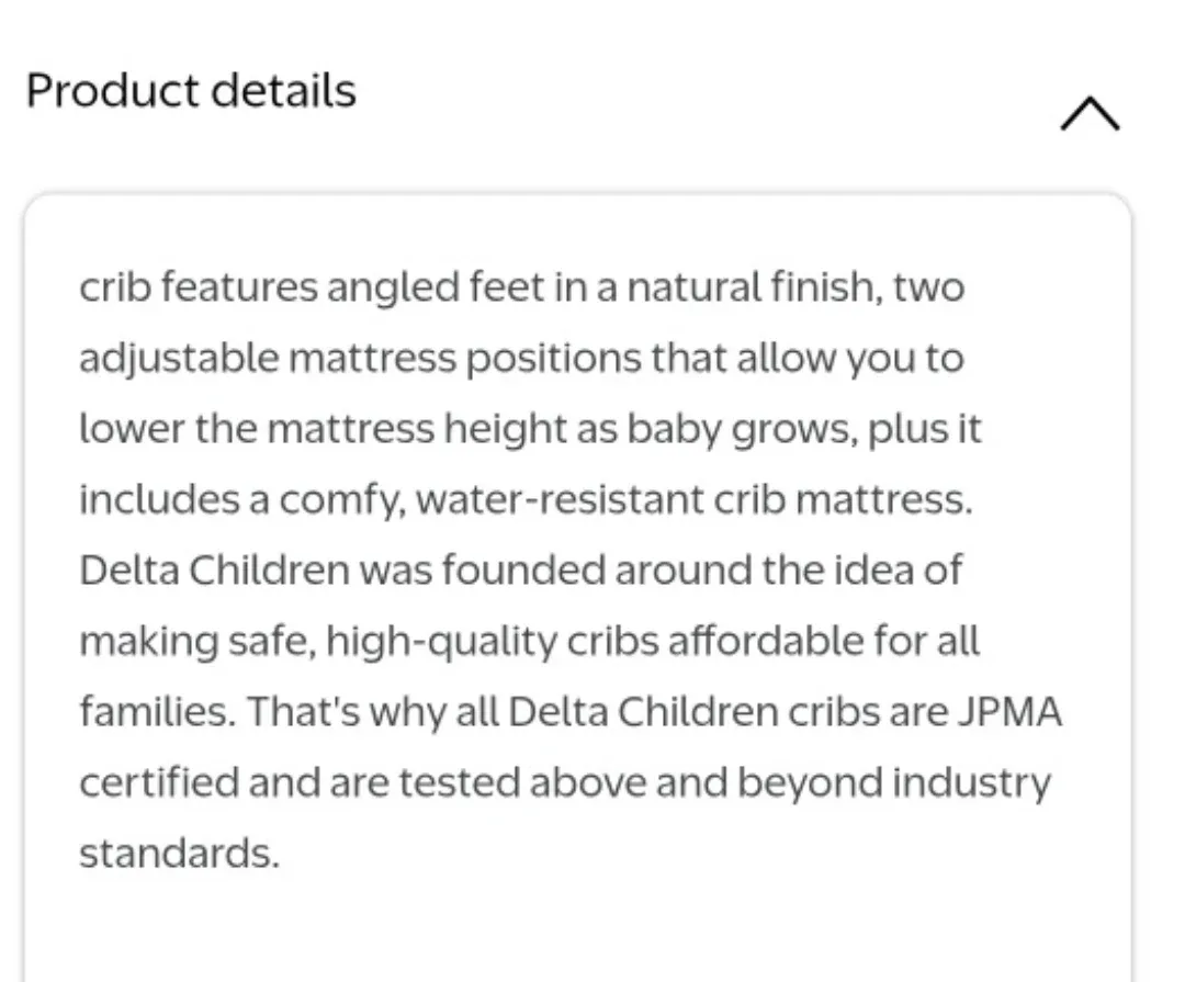 Delta Children Grey Mini Crib image indicator(3)