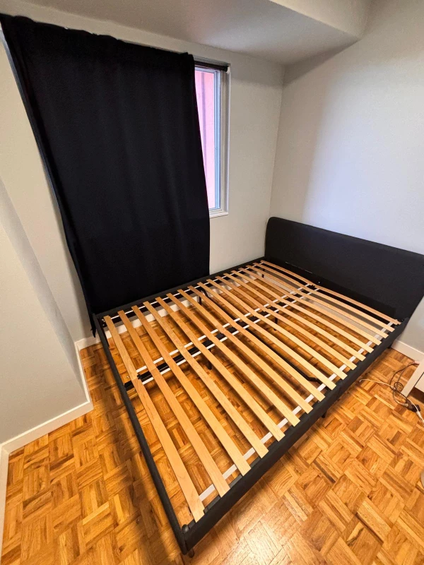 IKEA MALM Bed Frame, Black (Queen size)